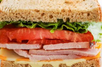 Ham Sandwich with Honey Mustard