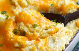 Baked Tacky Mashed Potatoes – Cookies and Cu...