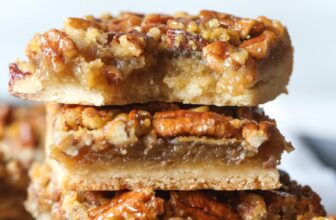 Straightforward Pecan Pie Bars Recipe