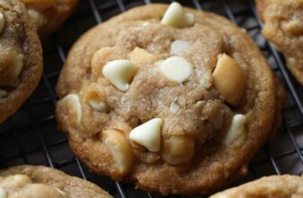 White Chocolate Macadamia Nut Cookies