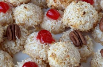 Coconut Macaroons-The Southern Girl Cooks-Solely 3...