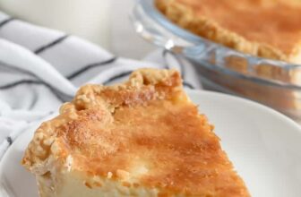 Straightforward Buttermilk Pie – Spend With ...