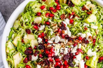 Brussels Sprout Salad- Spend with Pennies