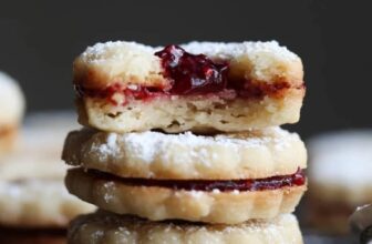 The BEST Linzer Cookies | Cookies and Cups
