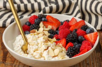 Cottage Cheese with Fruit – Barefeet within ...