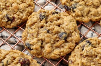 Cranberry Orange Oatmeal Cookies – Barefeet ...