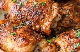 Crispy Baked Rooster Thighs Good each time