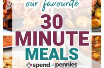 30 Minute Meals – Spend With Pennies