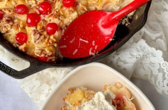 PINEAPPLE COBBLER IN A SKILLET-The Southern Girl C...