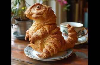 That Dinosaur Croissant Going Viral Proper Now Is ...
