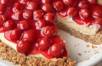 NO BAKE CHERRY CHEESECAKE – The Southern Gir...