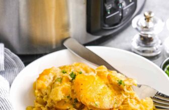 Crock Pot Scalloped Potatoes – Spend With Pe...