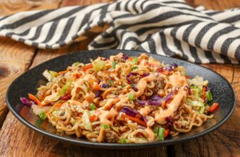 Egg Roll in a Bowl Ramen